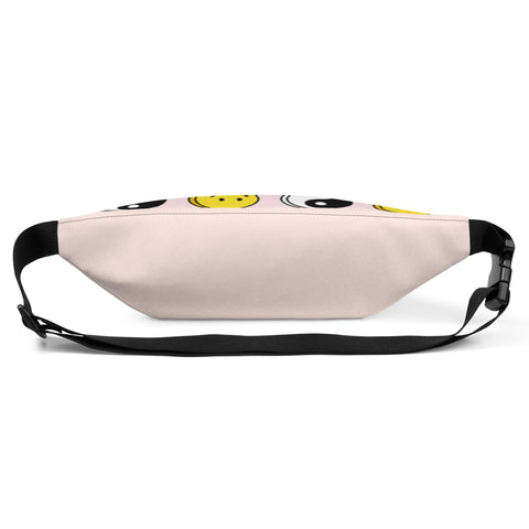 Yin Yang/Smiley Face Fanny Pack