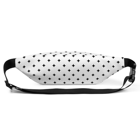 Black Sparkles Fanny Pack