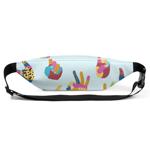 Hand Signs Fanny Pack