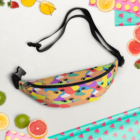 Paw Prints Fanny Pack