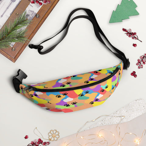 Paw Prints Fanny Pack