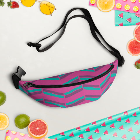 Magenta Fanny Pack