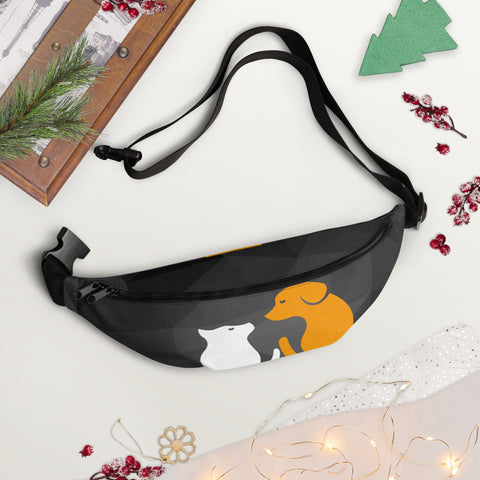 Cat Dog Fanny Pack