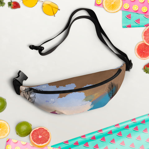Aesthetic Stain Fanny Pack