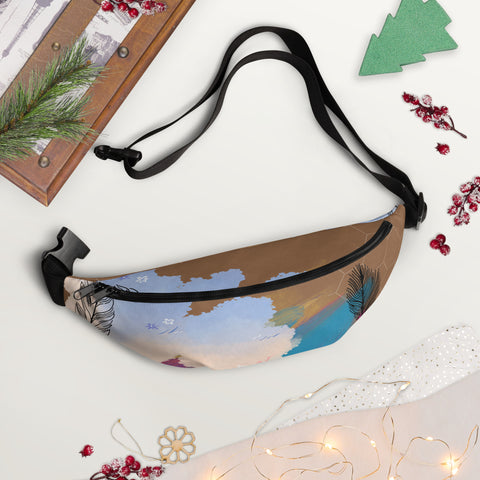 Aesthetic Stain Fanny Pack