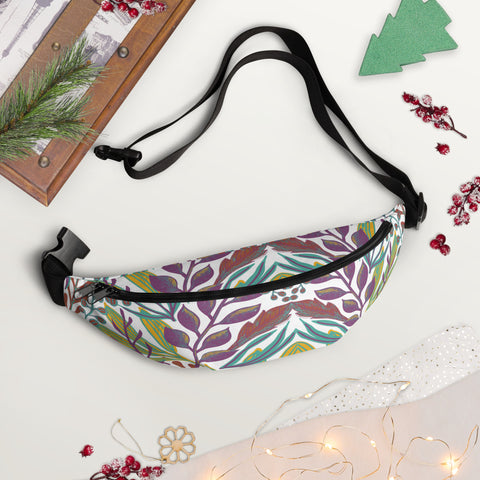 Flower Mandala Fanny Pack