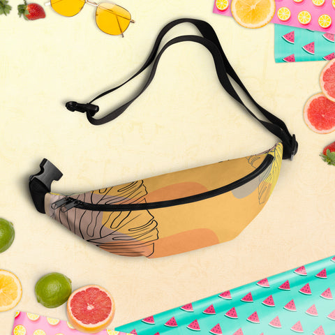 Feather Fanny pack