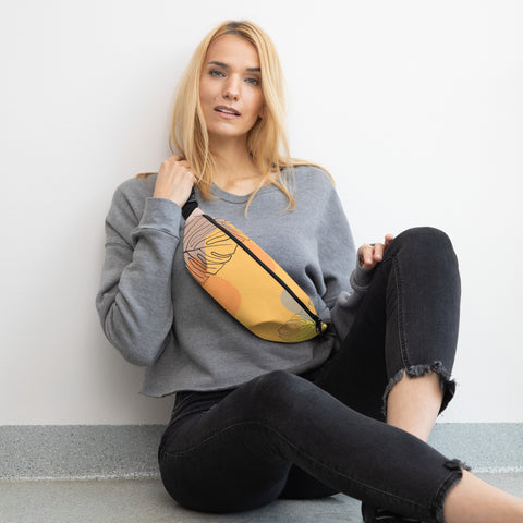 Feather Fanny pack