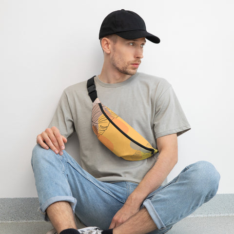 Feather Fanny pack