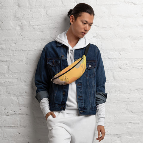 Feather Fanny pack