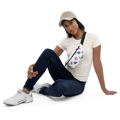 Gentle Flowers Fanny Pack