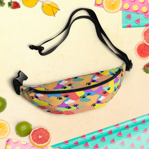 Paw Prints Fanny Pack