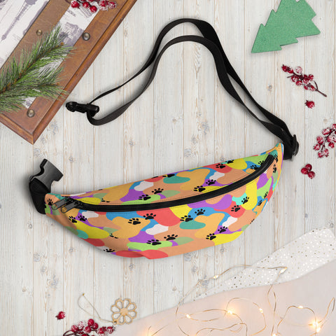 Paw Prints Fanny Pack