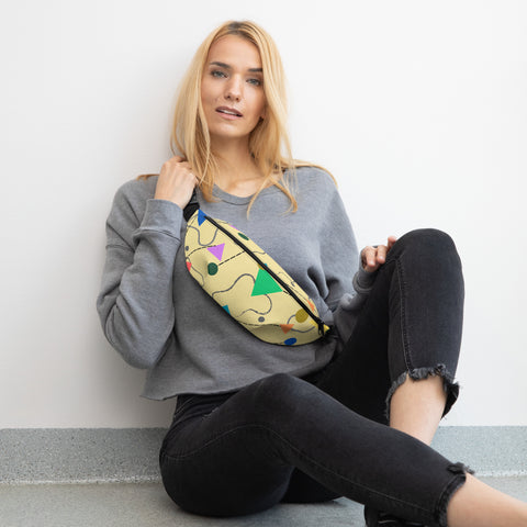 Geometric Fanny Pack