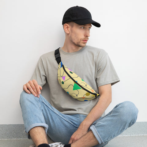 Geometric Fanny Pack