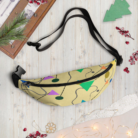 Geometric Fanny Pack