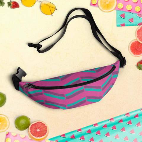 Magenta Fanny Pack