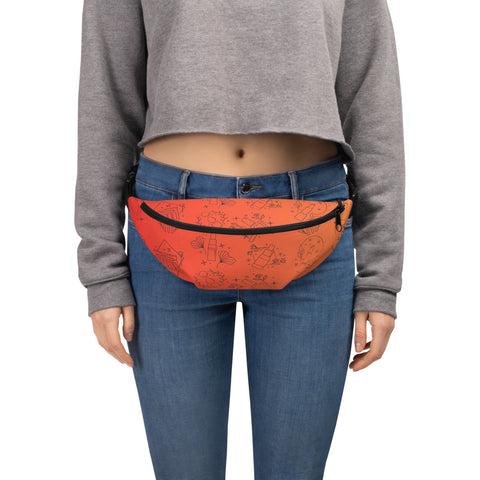 Orange Cosmetics Fanny Pack