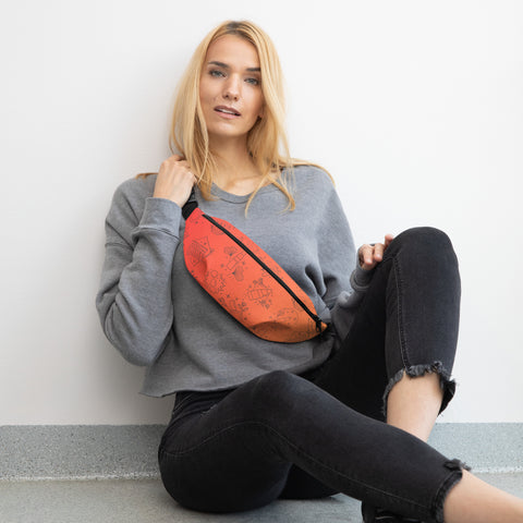 Orange Cosmetics Fanny Pack
