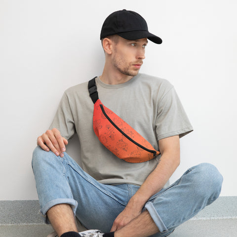 Orange Cosmetics Fanny Pack