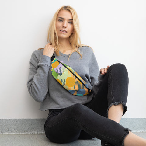 Colorful Circles Fanny Pack
