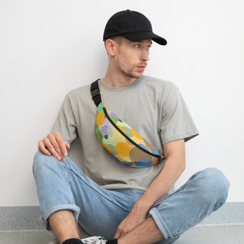 Colorful Circles Fanny Pack