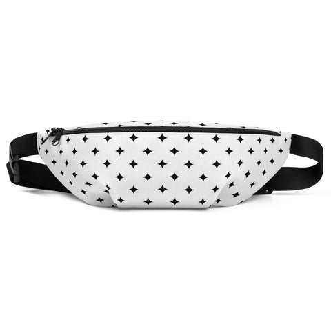 Black Sparkles Fanny Pack