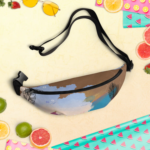 Aesthetic Stain Fanny Pack