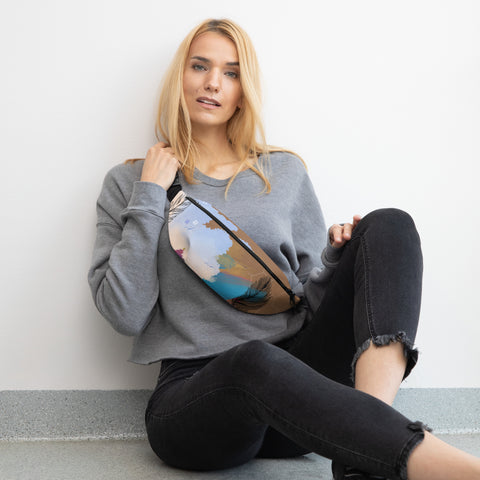 Aesthetic Stain Fanny Pack