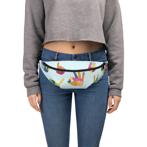Hand Signs Fanny Pack