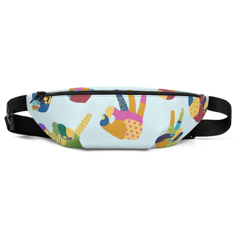 Hand Signs Fanny Pack