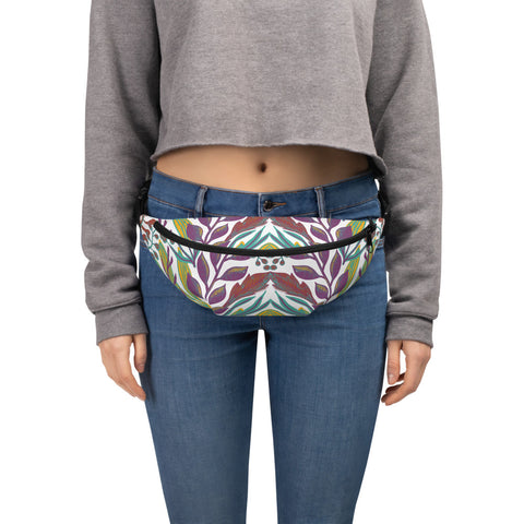 Flower Mandala Fanny Pack