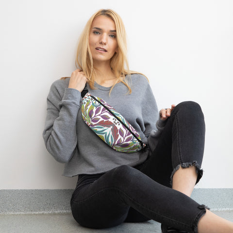 Flower Mandala Fanny Pack