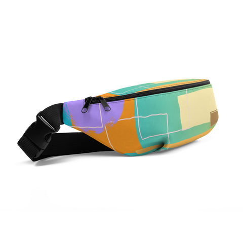Rectangles Fanny Pack