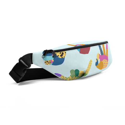 Hand Signs Fanny Pack