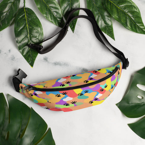 Paw Prints Fanny Pack