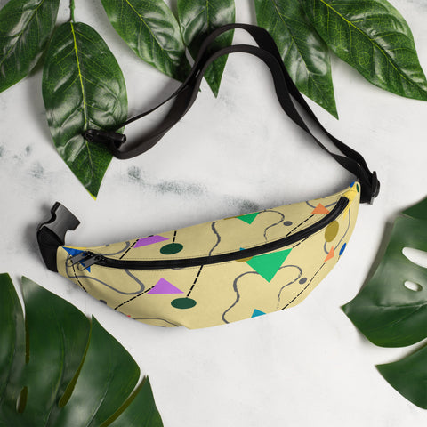 Geometric Fanny Pack