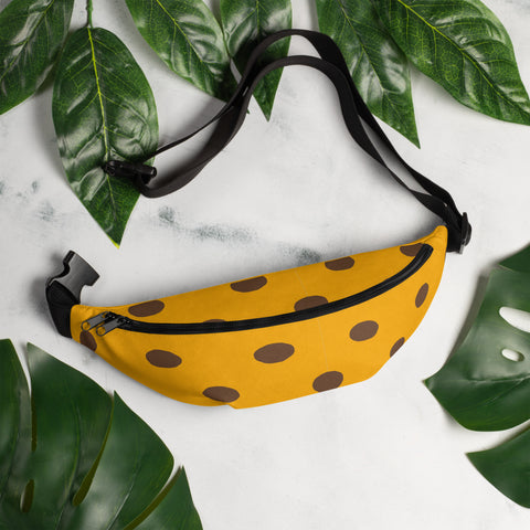Yellow Polka Dots Fanny Pack