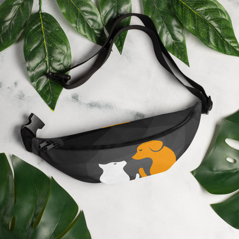 Cat Dog Fanny Pack