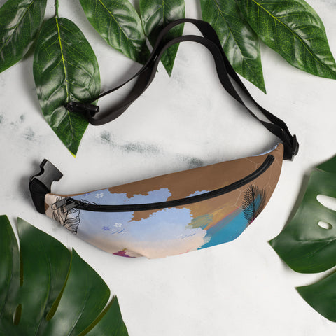 Aesthetic Stain Fanny Pack