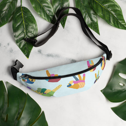 Hand Signs Fanny Pack