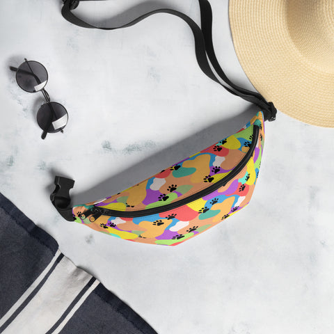 Paw Prints Fanny Pack
