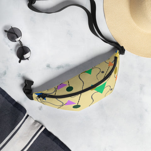 Geometric Fanny Pack