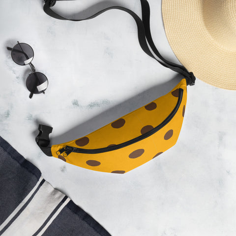 Yellow Polka Dots Fanny Pack