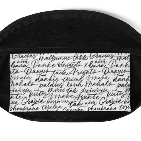 Thank You (Multi-language) Fanny Pack