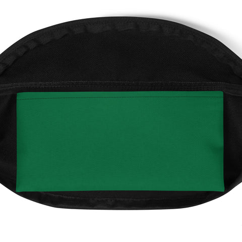 Checkered Green Fanny Pack