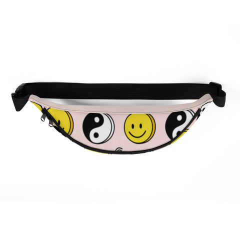 Yin Yang/Smiley Face Fanny Pack