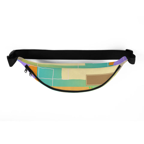 Rectangles Fanny Pack