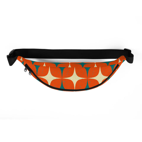 Orange Mandala Fanny Pack